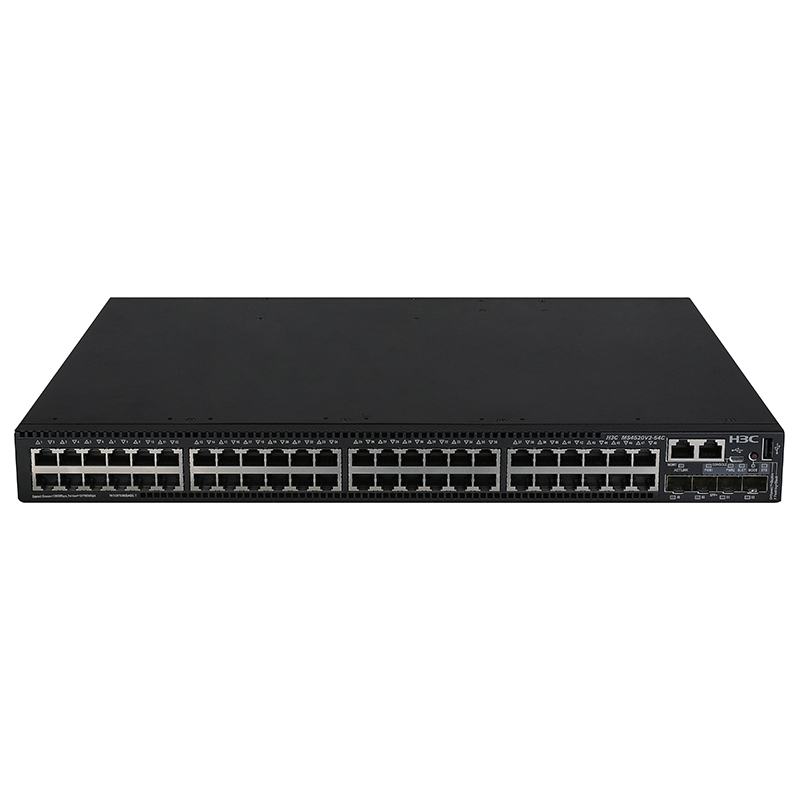 H3C MS4520V2-54C 48电+4个上行万兆光口安防交换机
